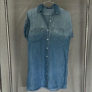 Women’s Blue Denim Shirt